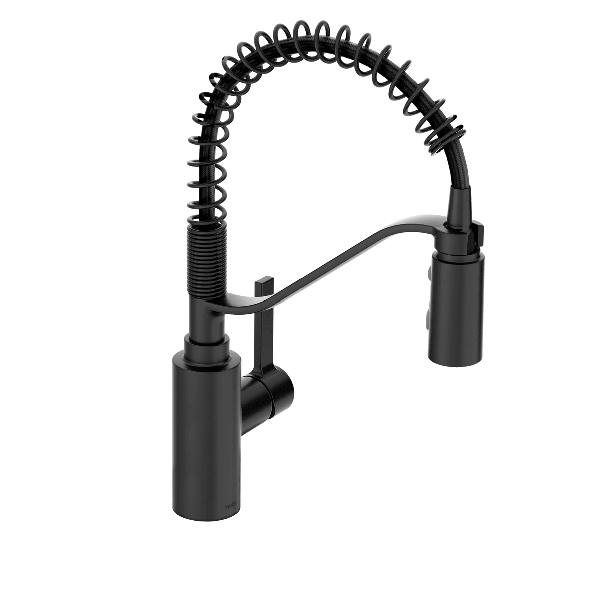 Moen Genta LX Single-Handle High-Arc Pulldown Kitchen Faucet 5926 in Matte Black (5926BL) - view 11