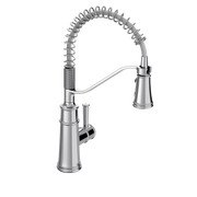 Moen Belfield Single-Handle High-Arc Pulldown Kitchen Faucet 5927 in Chrome (5927)