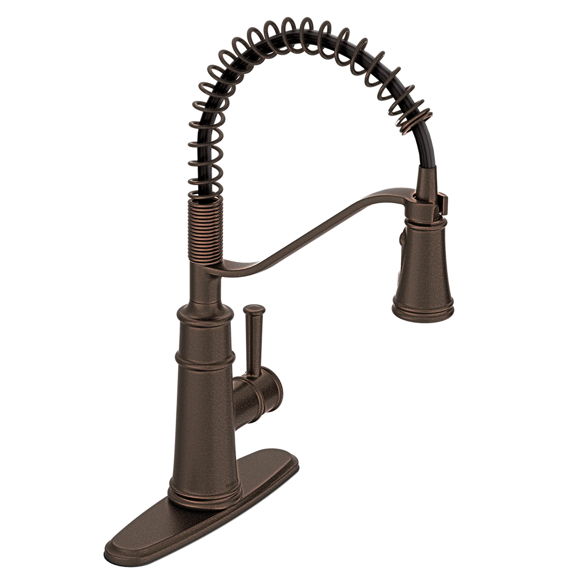 Moen Belfield Single-Handle High-Arc Pulldown Kitchen Faucet 5927 in Oil Rubbed Bronze (5927ORB) - view 2