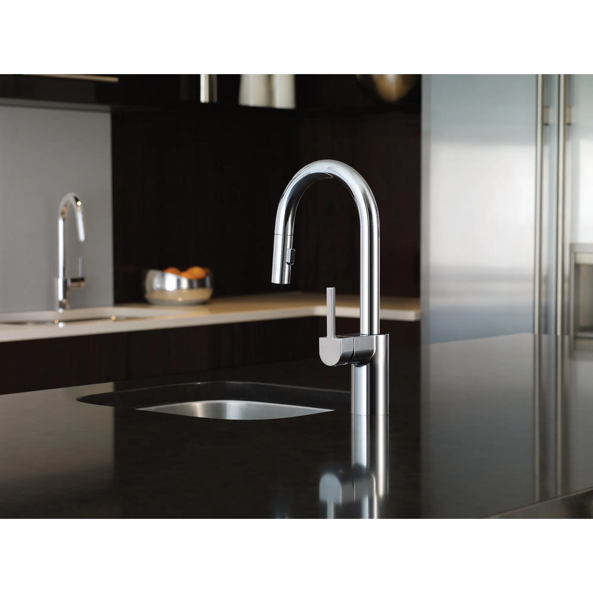 Moen Align Single-Handle High-Arc Pulldown Kitchen Faucet 7565 in Chrome (7565) - view 5