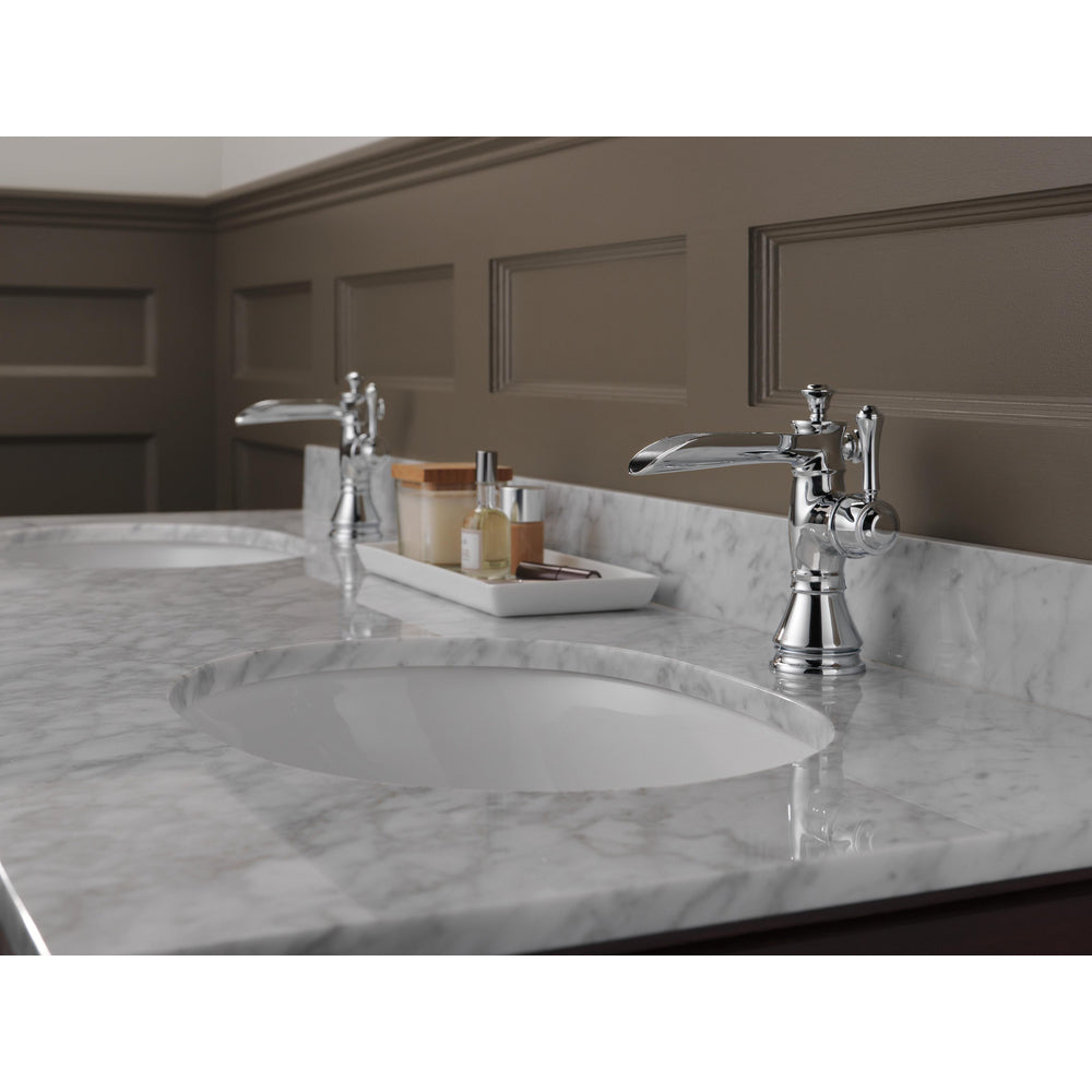 Delta CASSIDY Single Handle Channel Bathroom Faucet 598LF