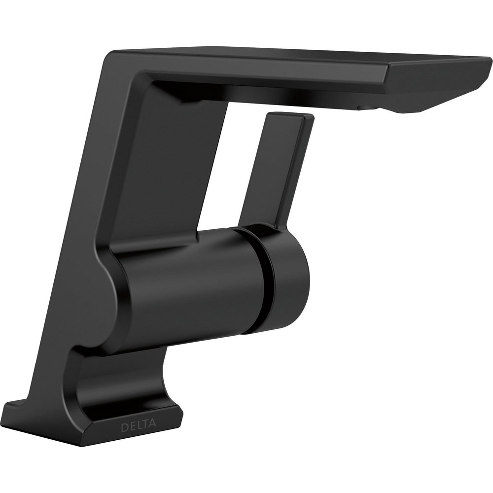 Delta PIVOTAL Single Handle Bathroom Faucet - Matte Black