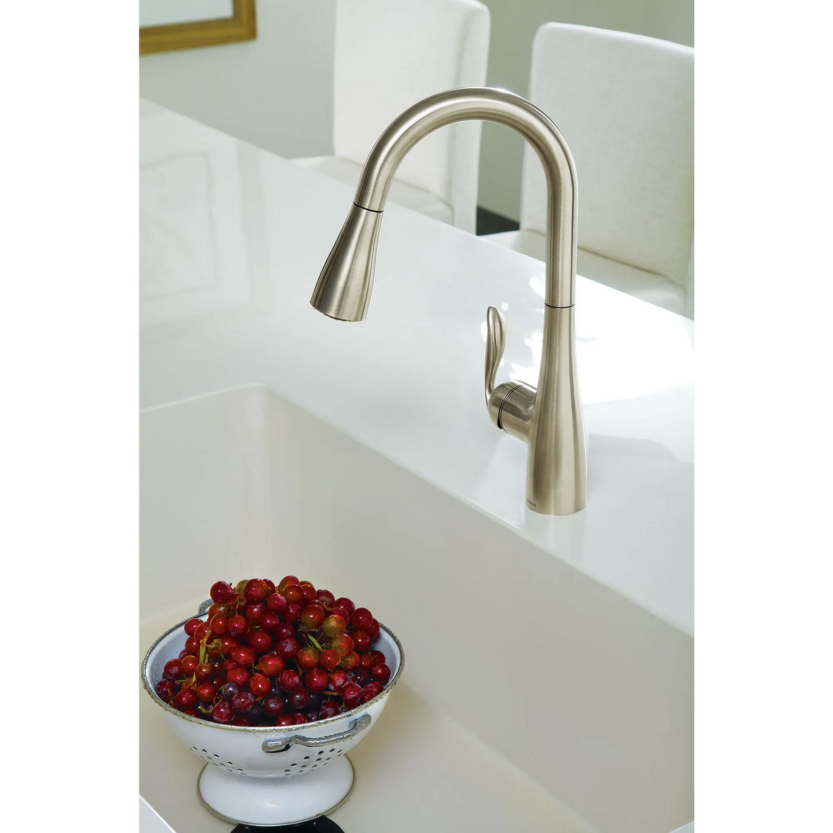 Moen Arbor Single-Handle High-Arc Pulldown Bar Faucet 5995 in Chrome (5995) - view 4