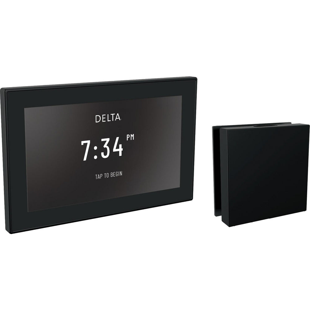 Delta Steamscape Linear Square Deluxe Package - Matte Black