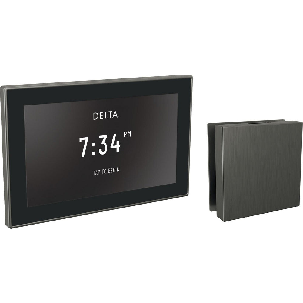 Delta Steamscape Linear Square Deluxe Package - Black Stainless