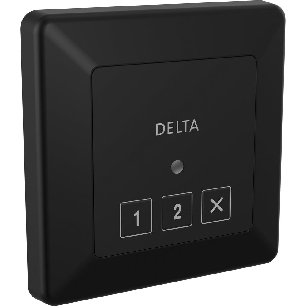 Delta STEAMSCAPE CLASSIC SYSTEM Square Exterior Steam - Matte Black