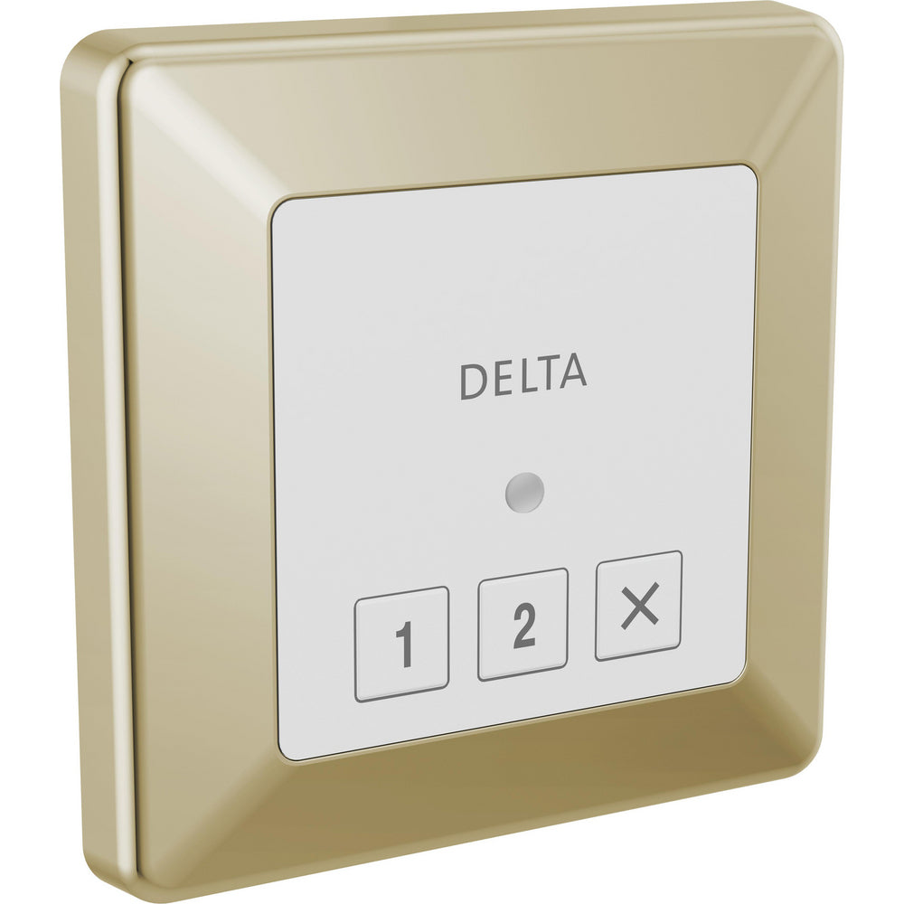 Delta STEAMSCAPE CLASSIC SYSTEM Square Exterior Steam - Polished Nickel