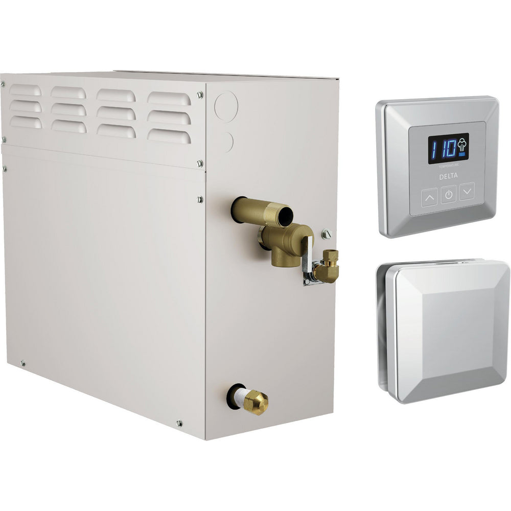 Delta SimpleSteam Kit Steam Generator Kit 15kW - Chrome