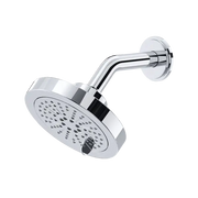 5" 6-Function Showerhead With Arm - Plumbing Market