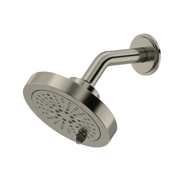 5" 6-Function Showerhead With Arm - Plumbing Market