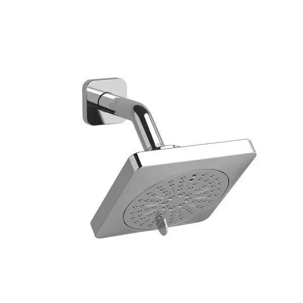 5" 6-Function Showerhead With Arm - Plumbing Market