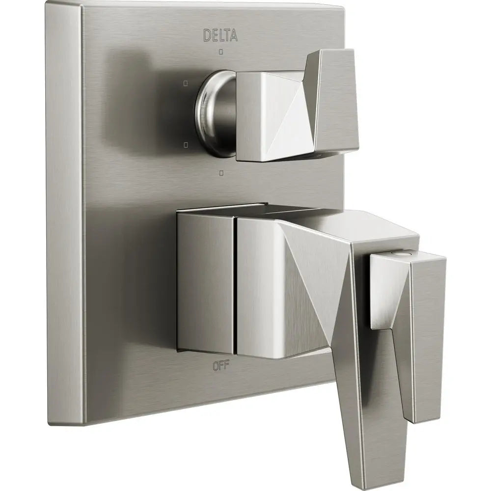 Delta Integrated Diverter Trim 17T W/6 Setting T27T943-SS-PR - Plumbing Market
