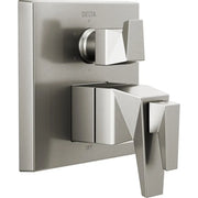 Delta Integrated Diverter Trim 17T W/6 Setting T27T943-SS-PR - Plumbing Market