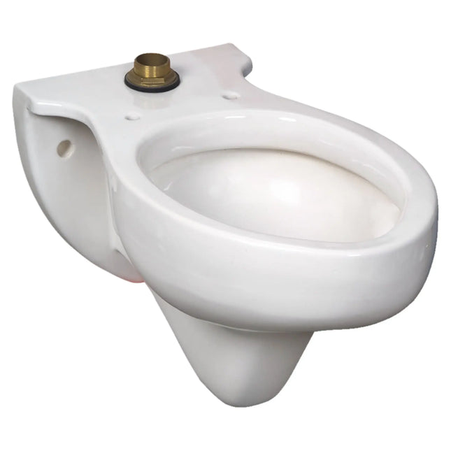American Standard Rapidway 1.6 gpf/6.0 Lpf Top Spud Elongated Wall-Hung Bowl 3445J101.020 - Plumbing Market