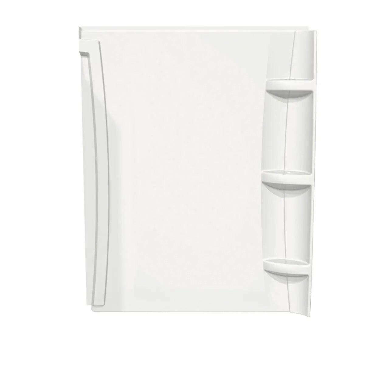 60 x 72 in. Acrylic Direct-to-Stud Back Wall in White - Plumbing Market