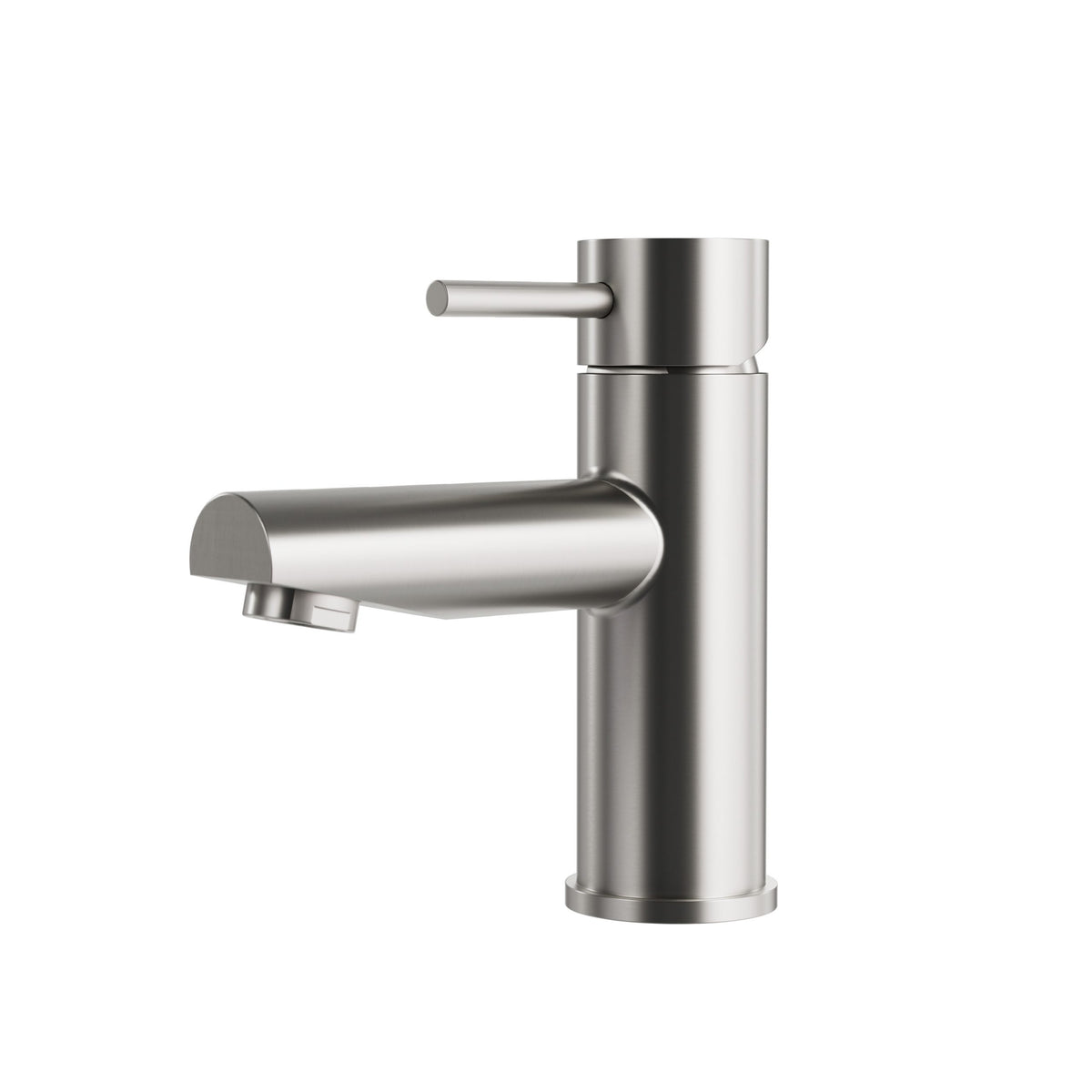 Aquabrass Xpress Volare Single-hole Lavatory Faucet 61014 in Brushed Nickel PVD