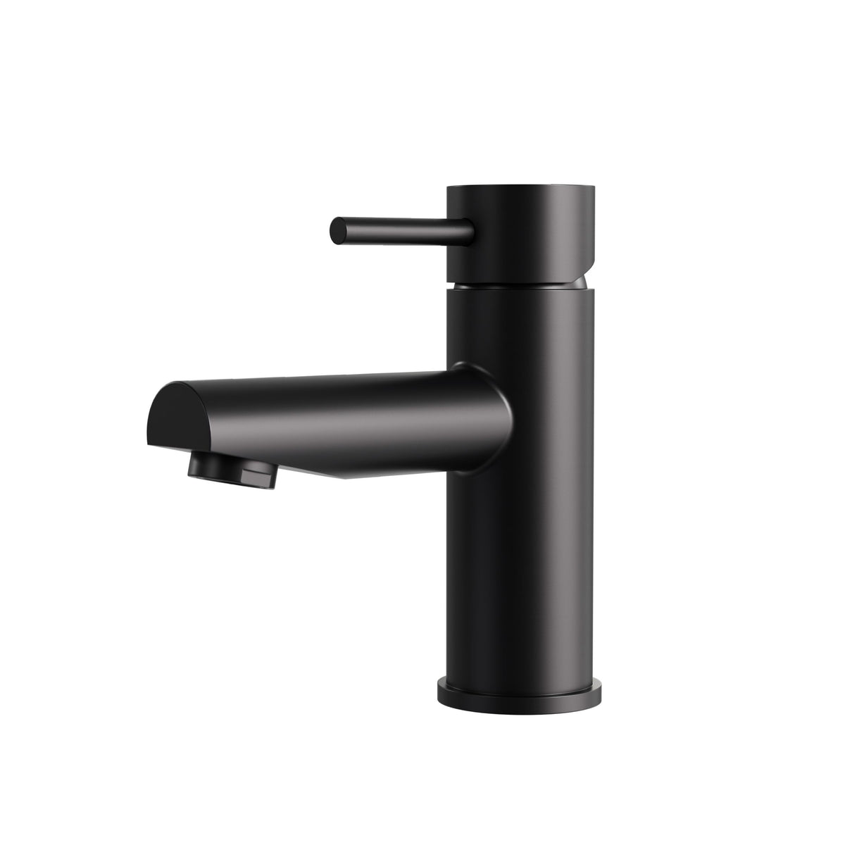 Aquabrass Xpress Volare Single-hole Lavatory Faucet 61014 in Electro Black