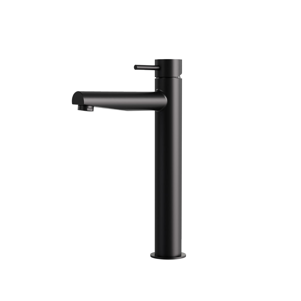 Aquabrass Xpress Volare Tall Single-hole Lavatory Faucet 61020 in Electro Black