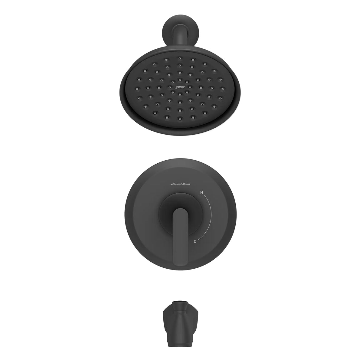 American Standard Corsham 1.8 gpm/6.8 L/min Tub and Shower Trim Kit With Water-Saving Showerhead, Double Ceramic Pressure Balance Cartridge With Lever Handle