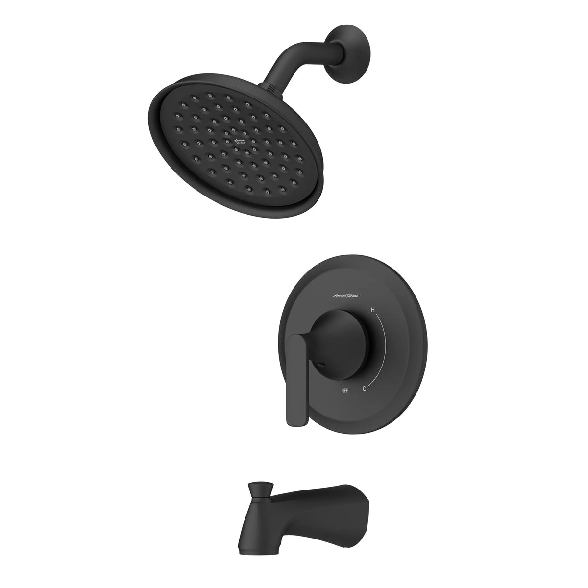 American Standard Corsham 1.8 gpm/6.8 L/min Tub and Shower Trim Kit With Water-Saving Showerhead, Double Ceramic Pressure Balance Cartridge With Lever Handle