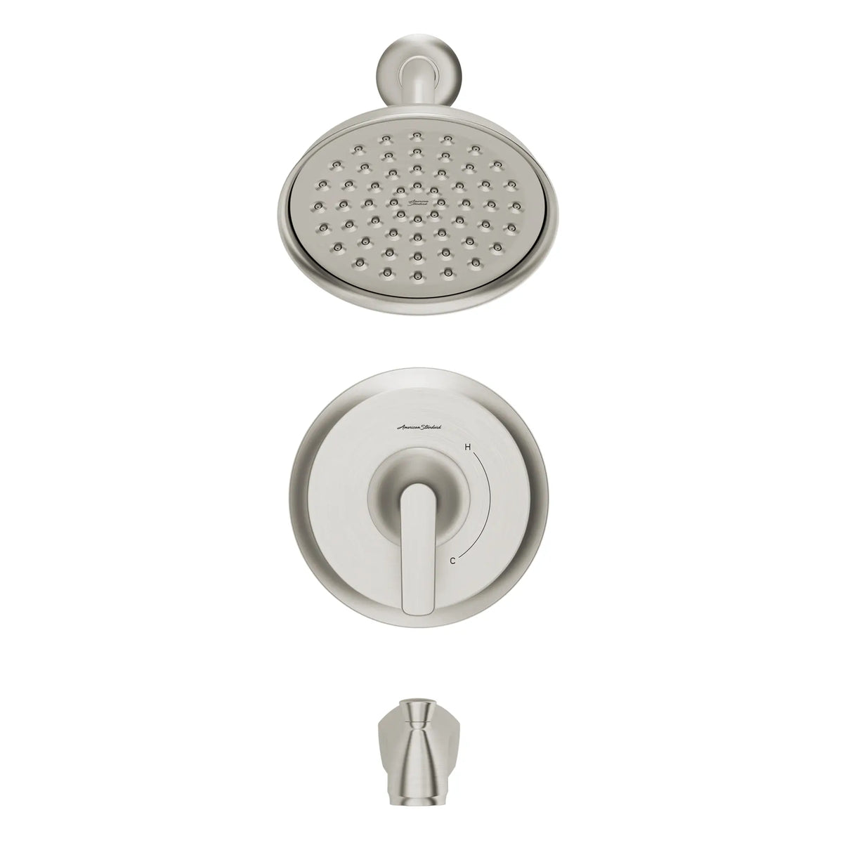American Standard Corsham 1.8 gpm/6.8 L/min Tub and Shower Trim Kit With Water-Saving Showerhead, Double Ceramic Pressure Balance Cartridge With Lever Handle