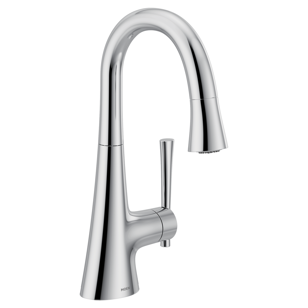 Moen Kurv Single-Handle High-Arc Bar Faucet 6126 in Chrome (6126)