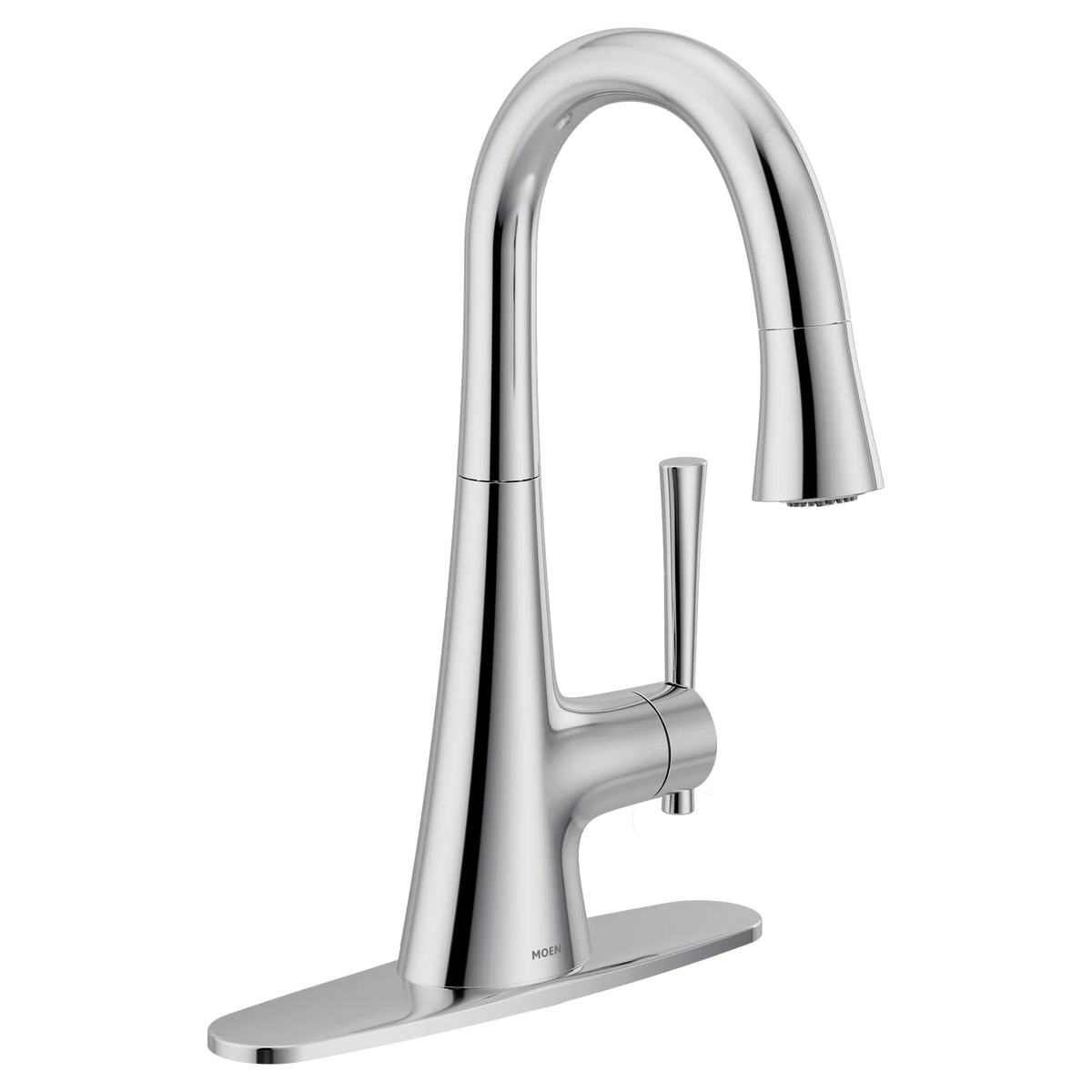 Moen Kurv Single-Handle High-Arc Bar Faucet 6126 in Chrome (6126) - view 2