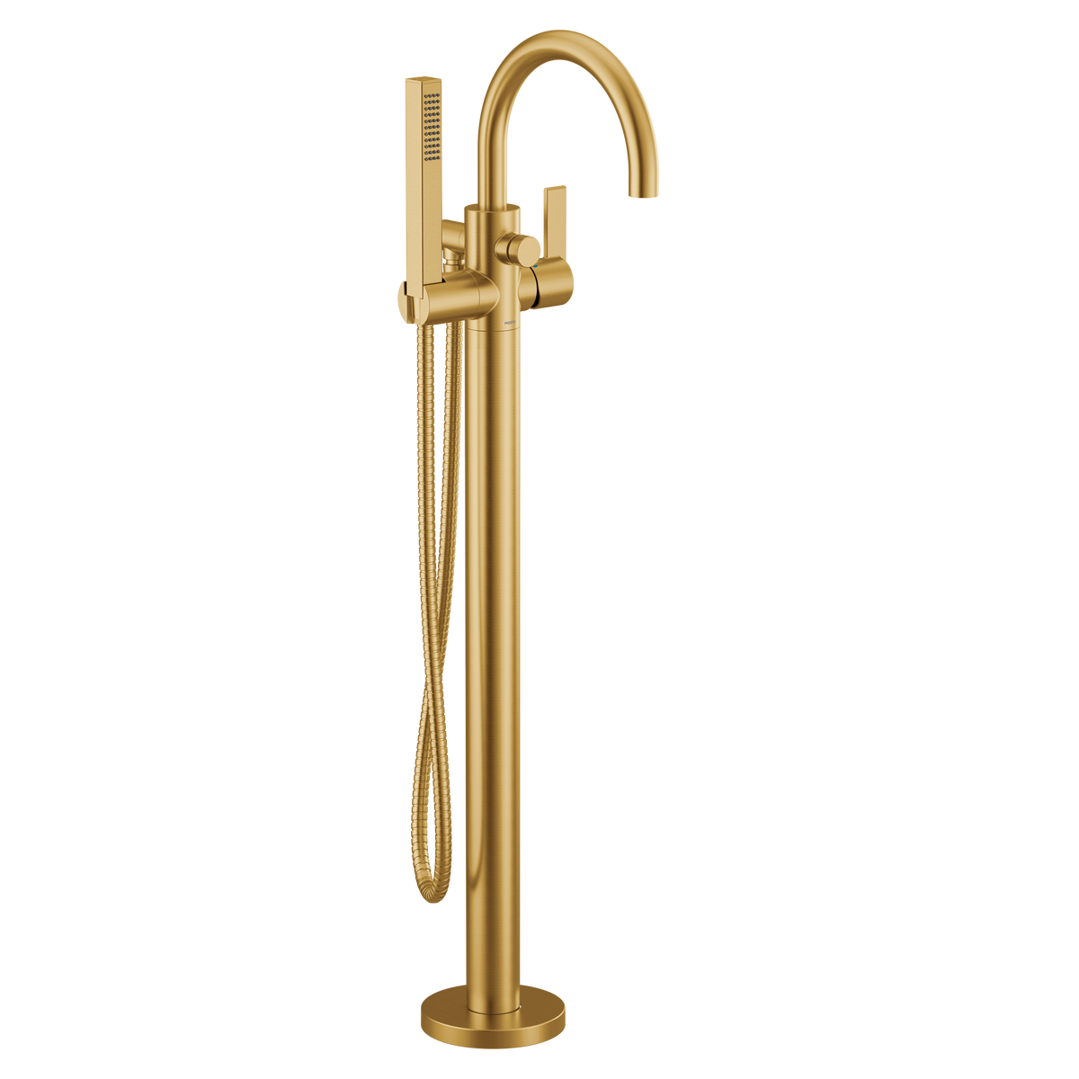 Moen Cia Single-Handle Tub Filler With Hand Shower 615 in Brushed Gold (615BG)