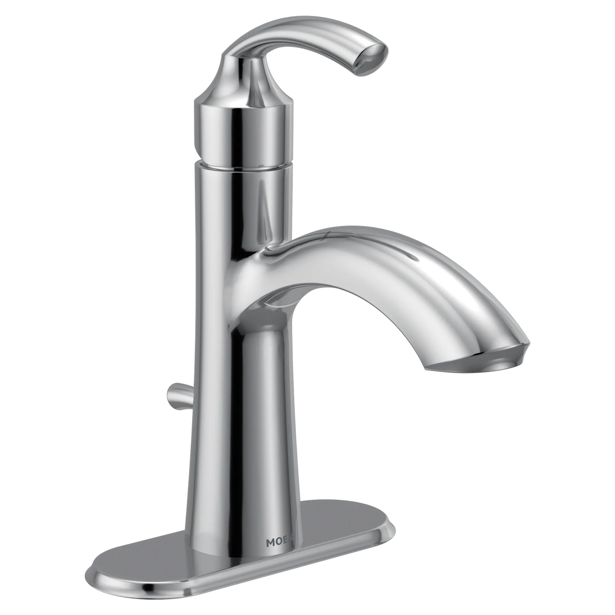 Moen Glyde Single-Handle High-Arc Bathroom Faucet 6170 in Chrome (6170) - view 7