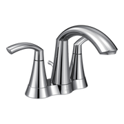 Moen Glyde Two-Handle High-Arc Bathroom Faucet 6172 in Chrome (6172)