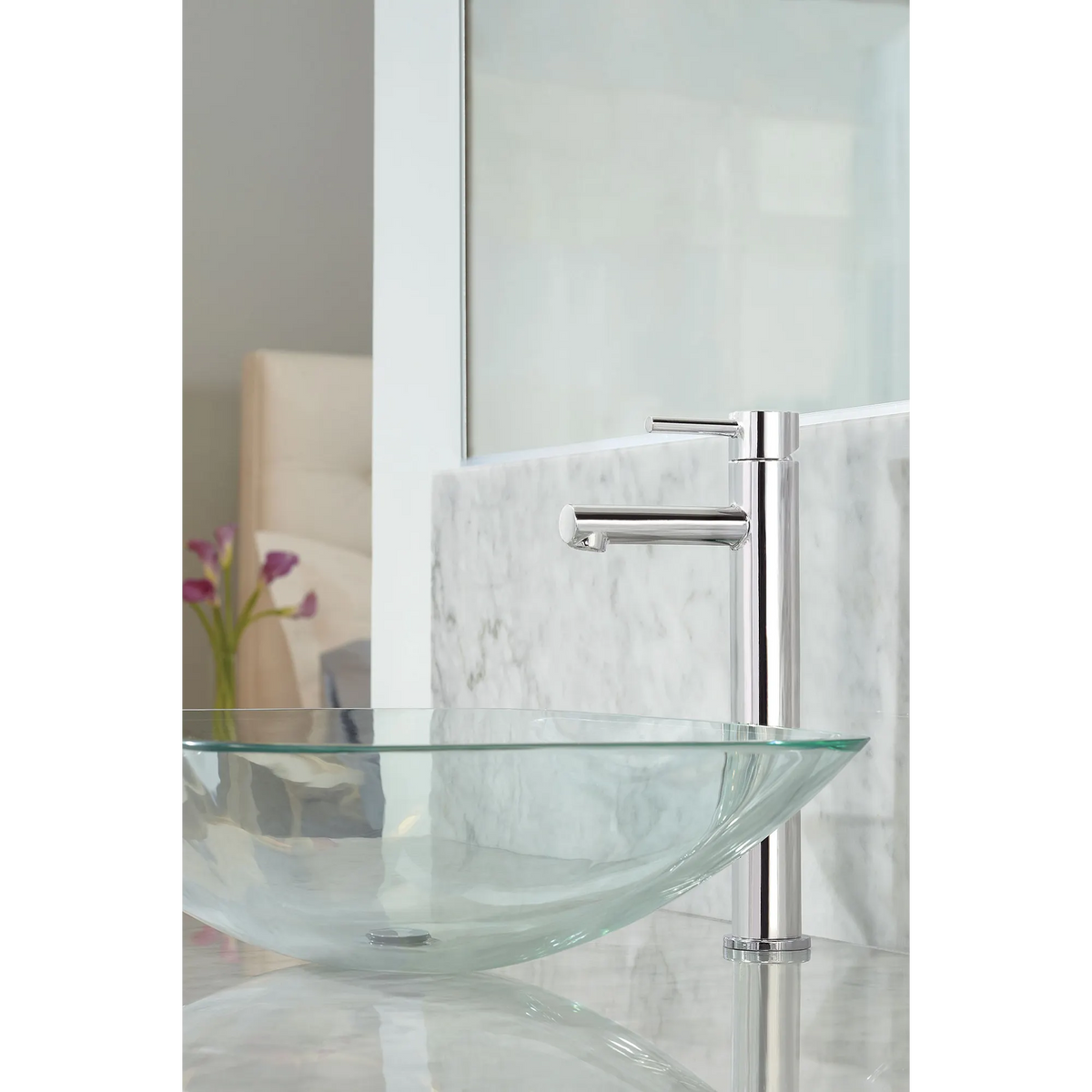 Moen Align Single-Handle High-Arc Vessel Bathroom Faucet 6192 in Chrome (6192) - view 5
