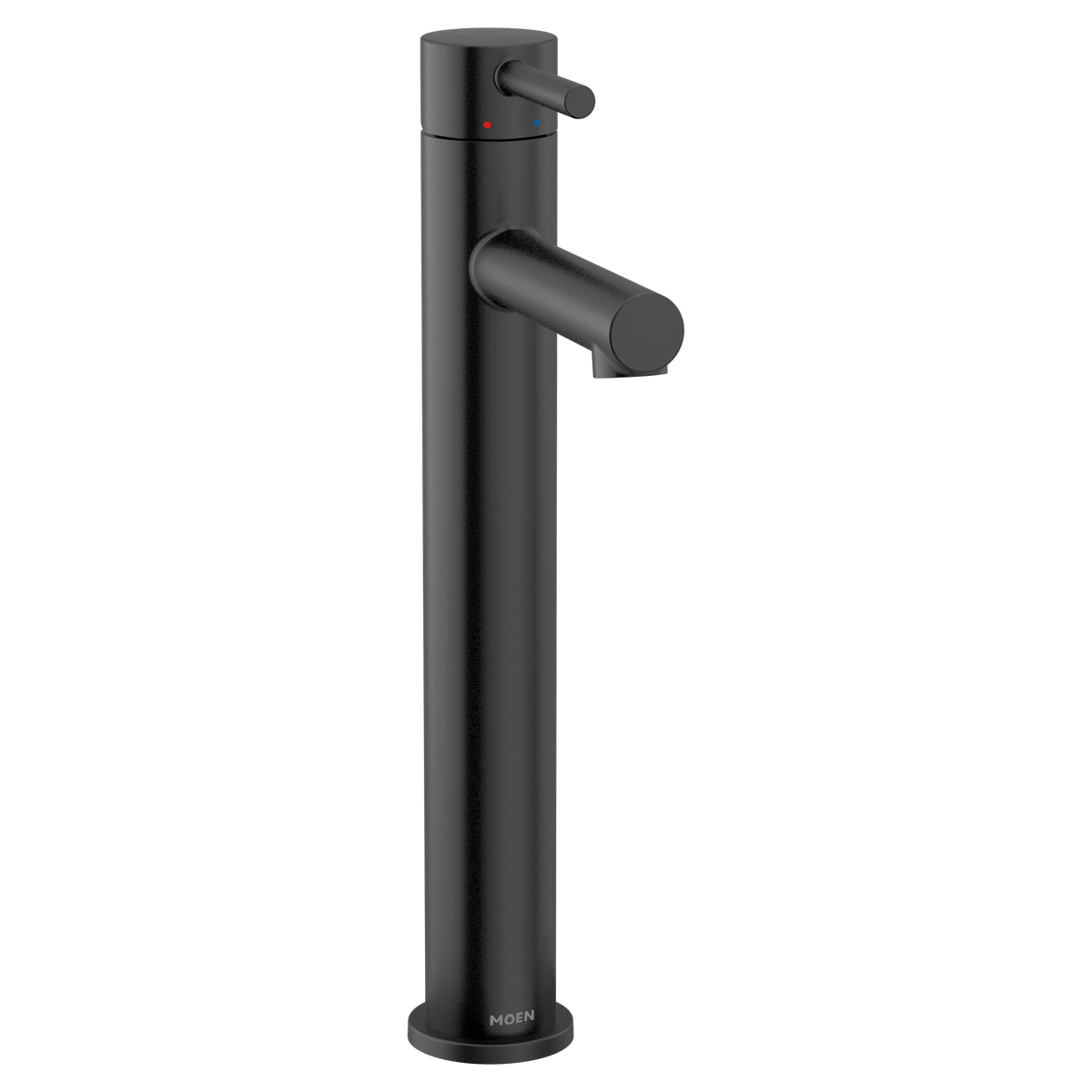Moen Align Single-Handle High-Arc Vessel Bathroom Faucet 6192 in Matte Black (6192BL)