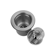 Rubi Waste with Stainless Steel Basket Stainless Steel RCR625