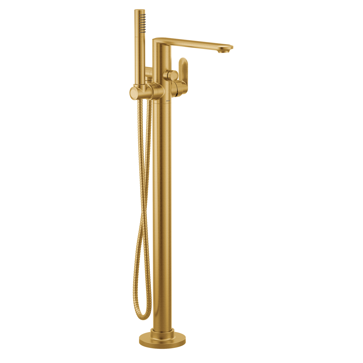 Moen Greenfield Single-Handle Tub Filler With Hand Shower 620 in Brushed Gold (620BG)