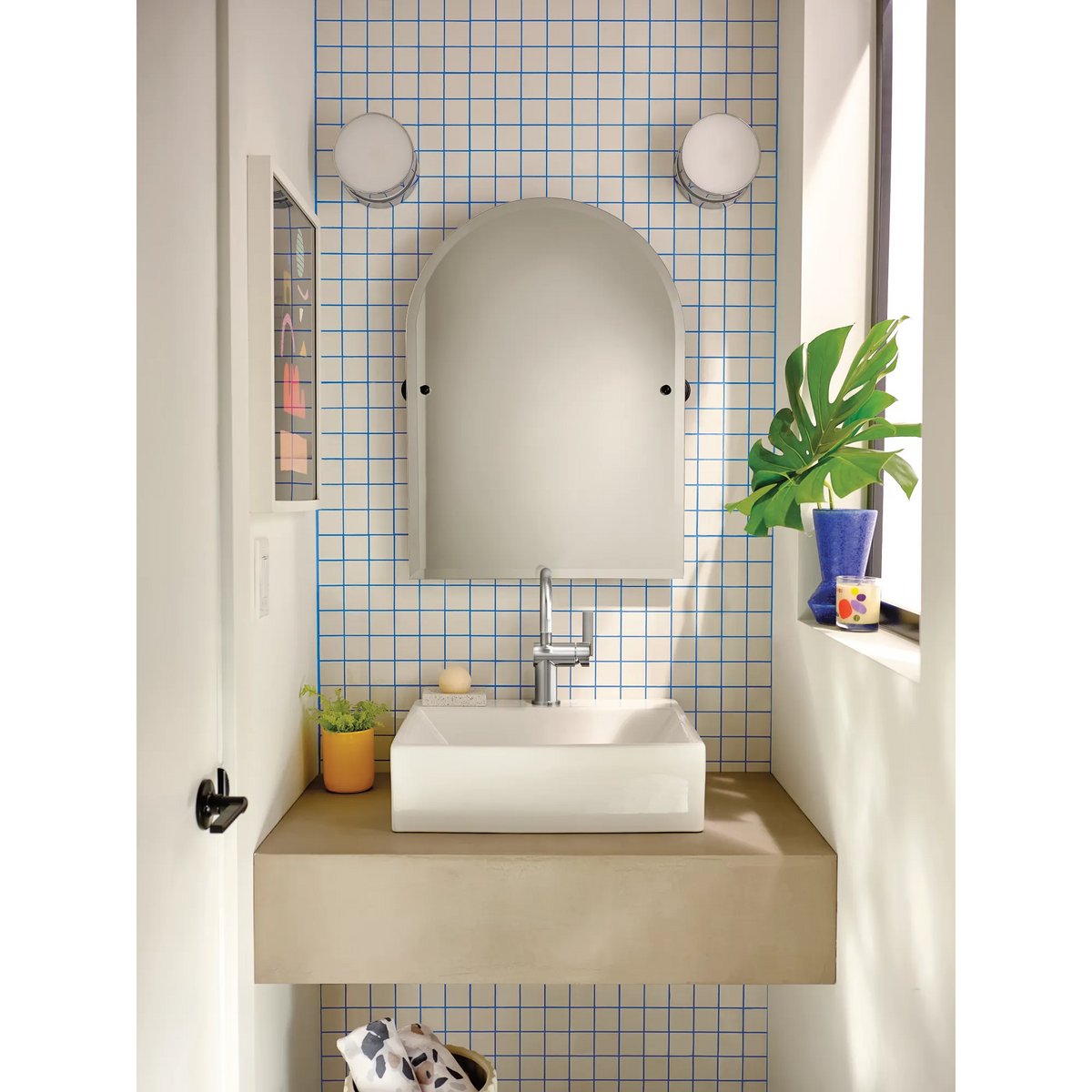 Moen Cia MotionSense Wave Single-Handle High-Arc Single Sensor Bathroom Faucet 6221EW in Chrome (6221EW) - view 3