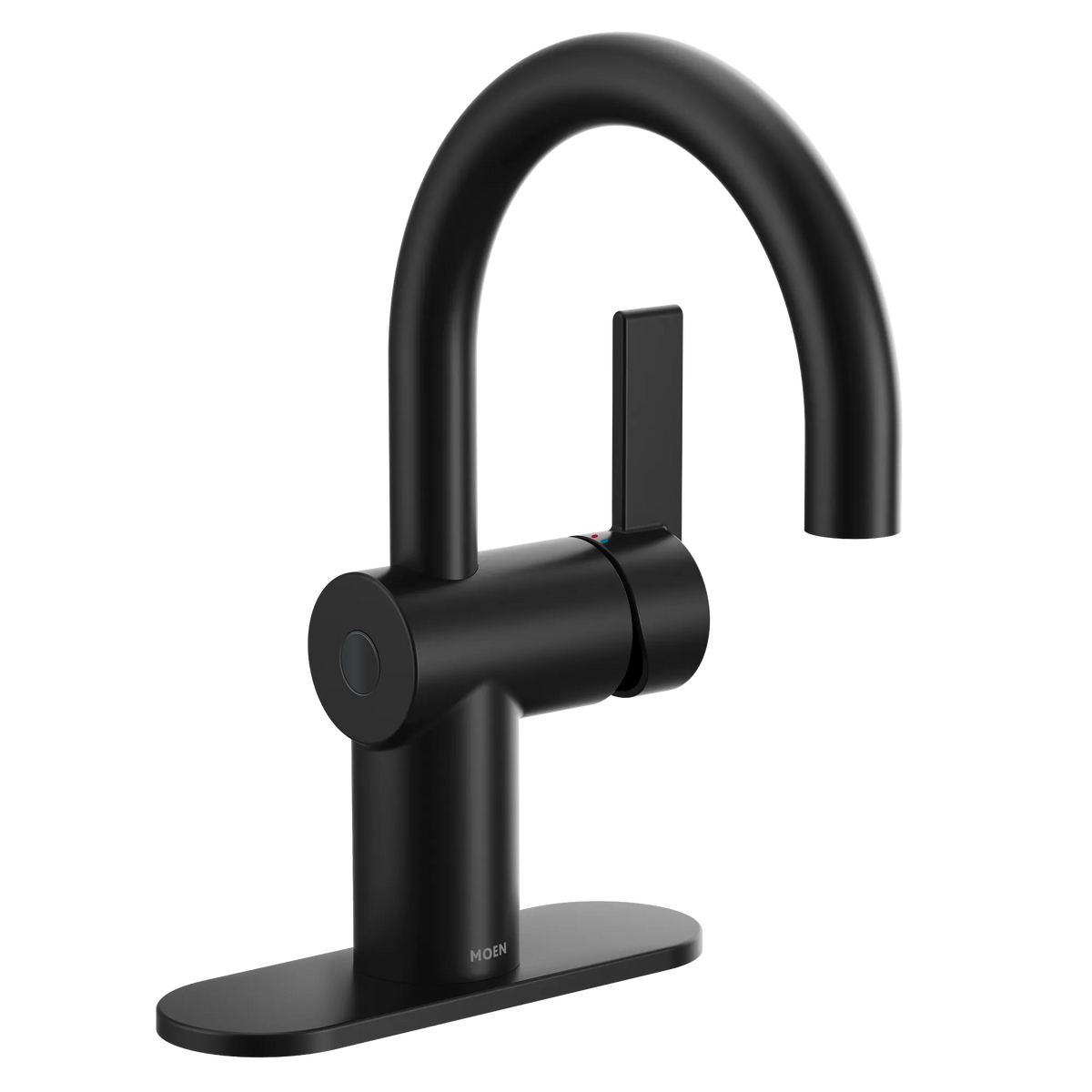 Moen Cia MotionSense Wave Single-Handle High-Arc Single Sensor Bathroom Faucet 6221EW in Matte Black (6221EWBL) - view 8