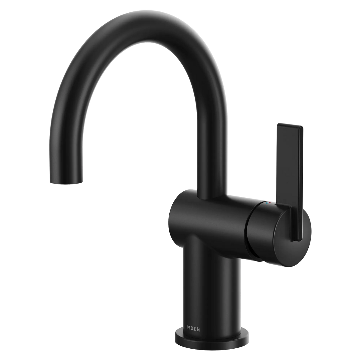 Moen Cia MotionSense Wave Single-Handle High-Arc Single Sensor Bathroom Faucet 6221EW in Matte Black (6221EWBL) - view 10