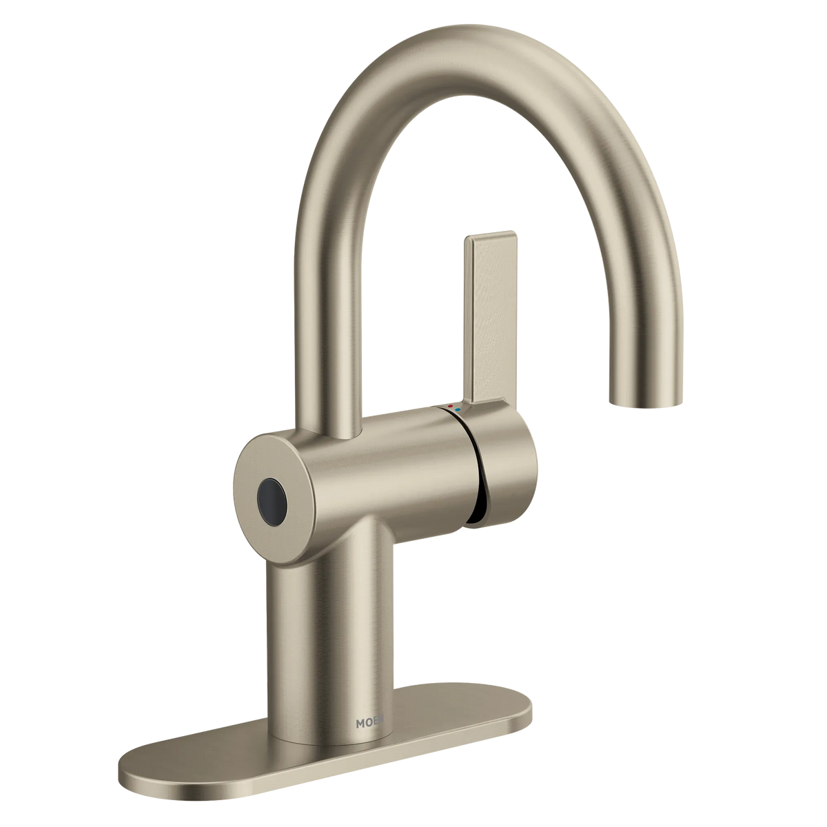 Moen Cia MotionSense Wave Single-Handle High-Arc Single Sensor Bathroom Faucet 6221EW in Brushed Nickel (6221EWBN) - view 7