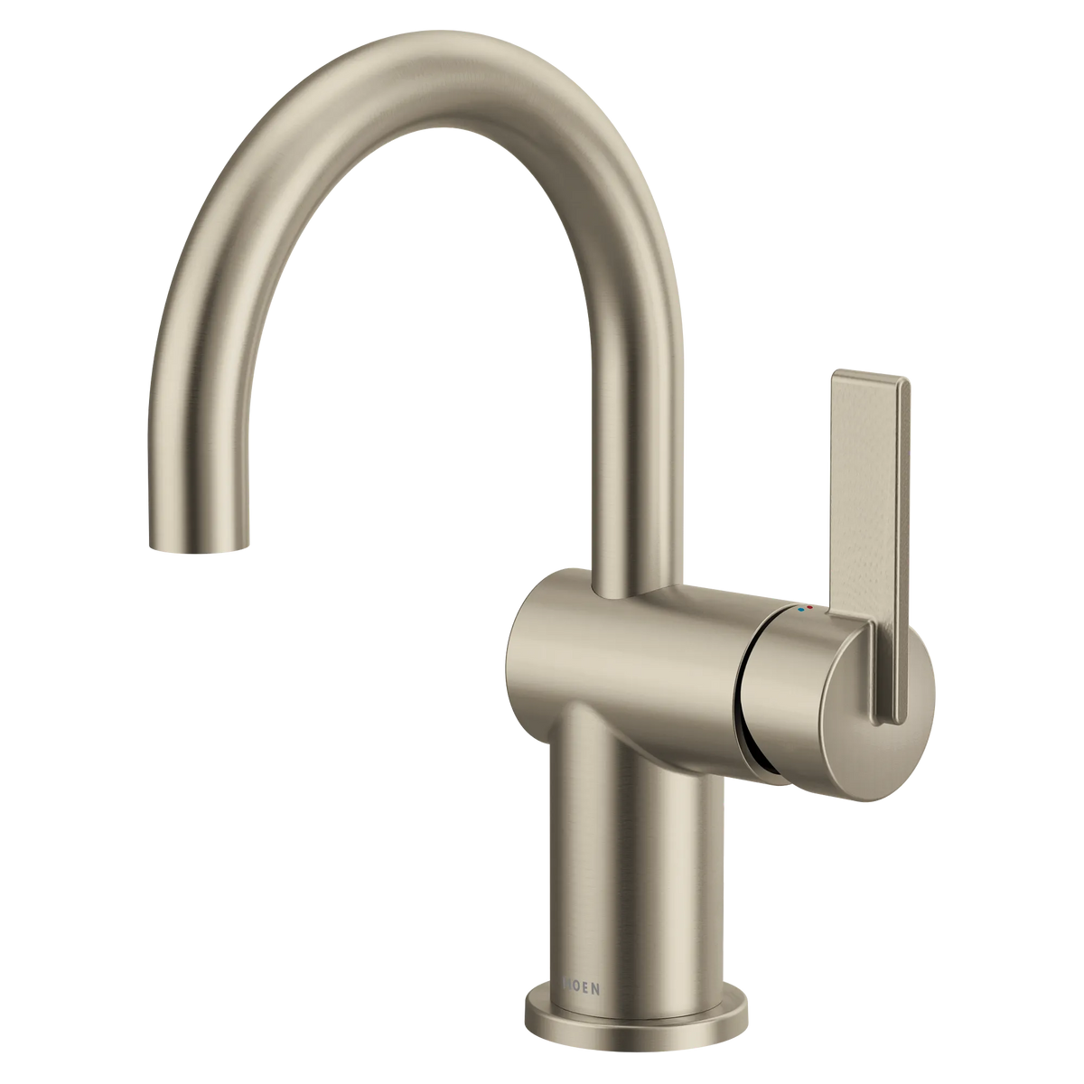 Moen Cia MotionSense Wave Single-Handle High-Arc Single Sensor Bathroom Faucet 6221EW in Brushed Nickel (6221EWBN) - view 2