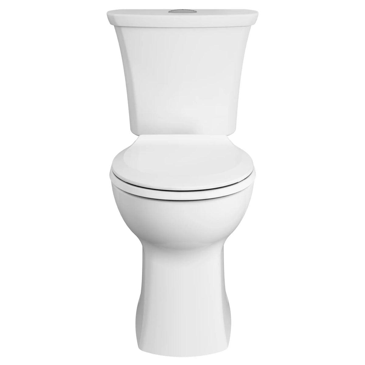 American Standard Edgemere Two-Piece Dual Flush 1.28 gpf/4.8 Lpf and 1.0 gpf/3.8 Lpf 12-Inch Rough-In Chair Height Elongated-Front Toilet with Seat