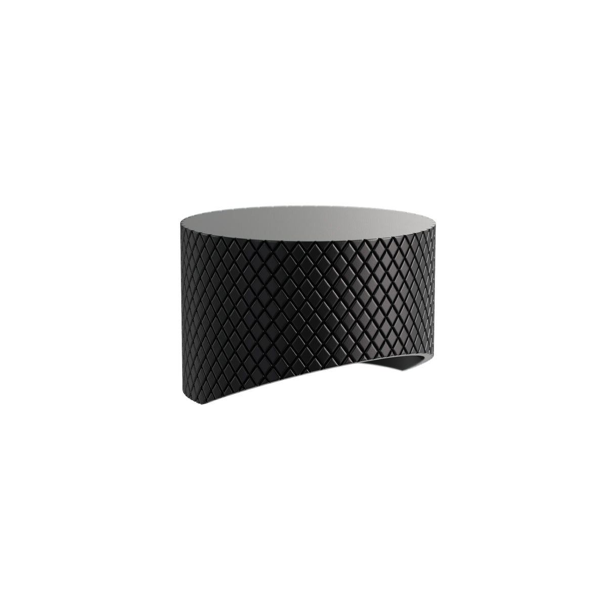 Aquabrass Xpress Umix Knurled Handle Base for 62313 and 62384 62308 in Electro Black