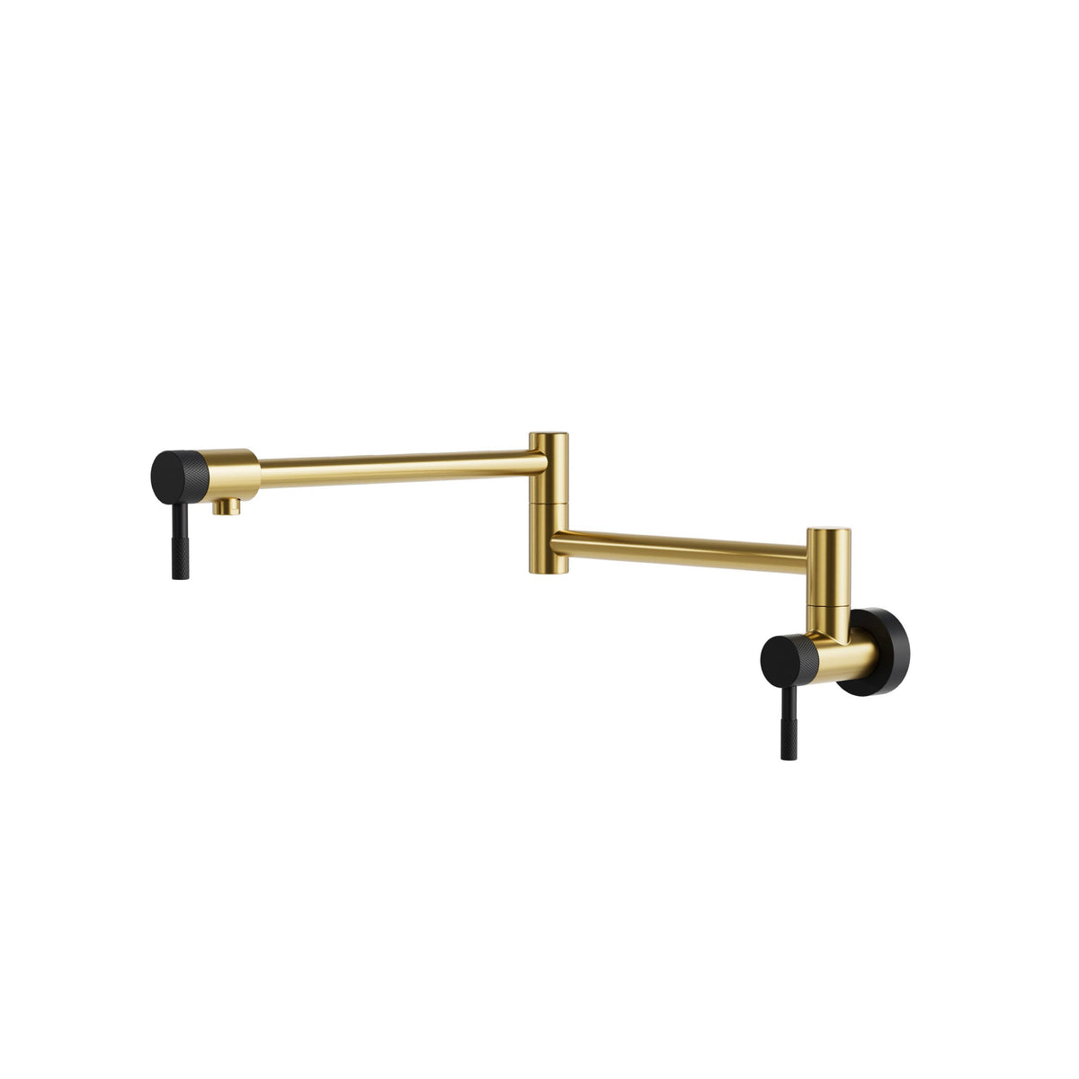Aquabrass Xpress Umix Pot Filler Kitchen Faucet 6230P in Sunset PVD