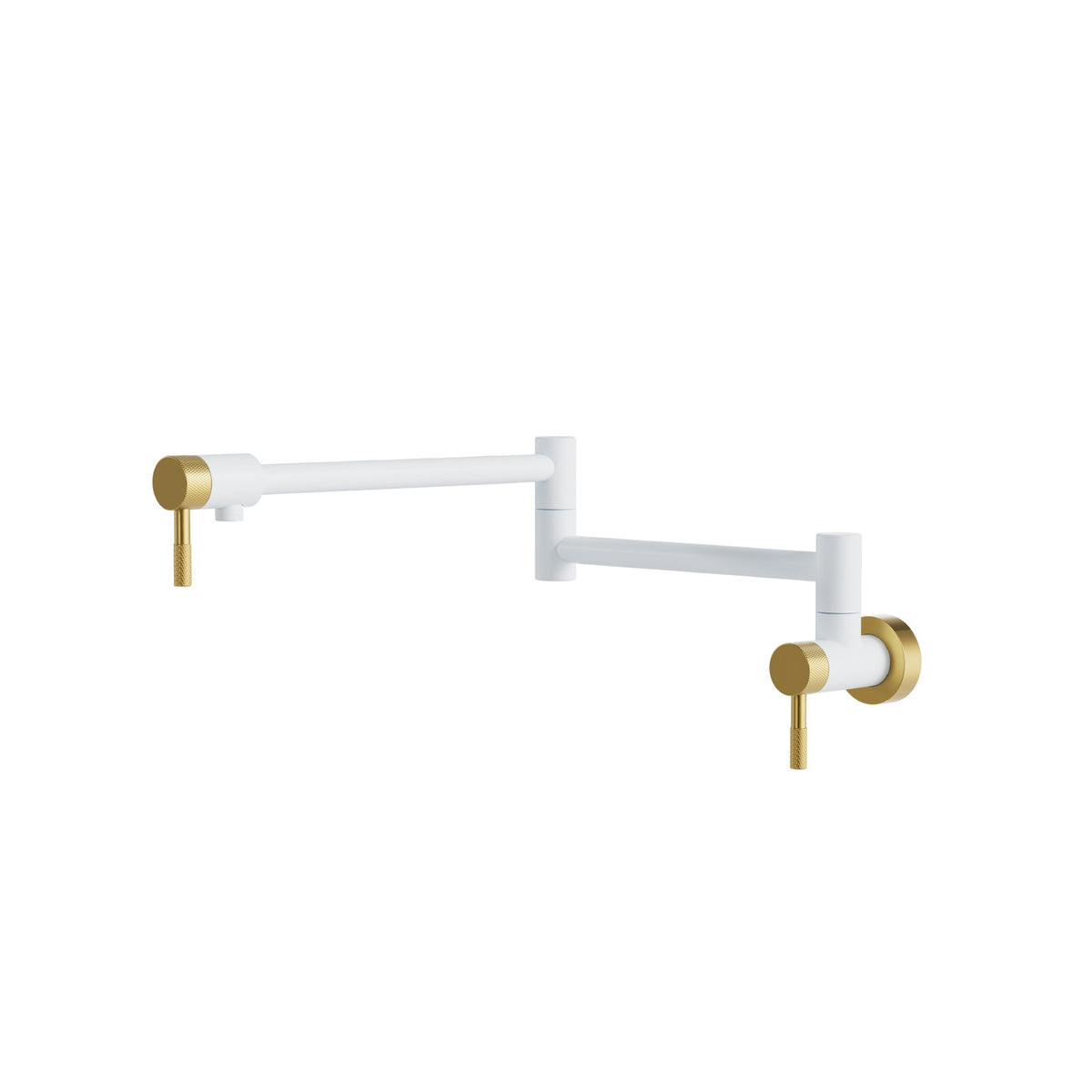 Aquabrass Xpress Umix Pot Filler Kitchen Faucet 6230P in White
