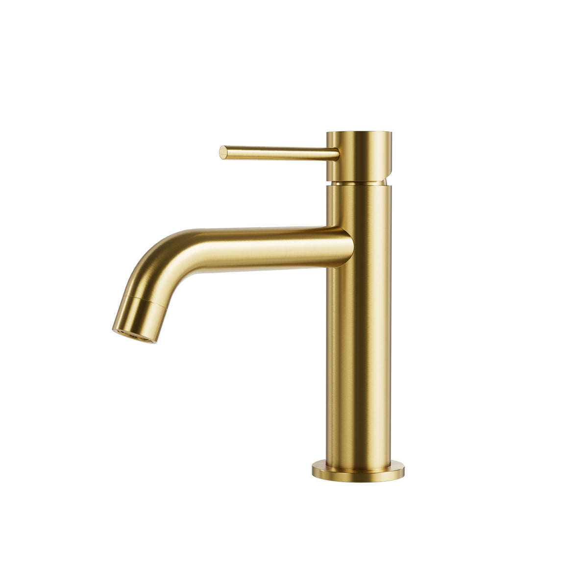 Aquabrass Xpress Umix Single-hole Lavatory Faucet 62314 in Sunset PVD