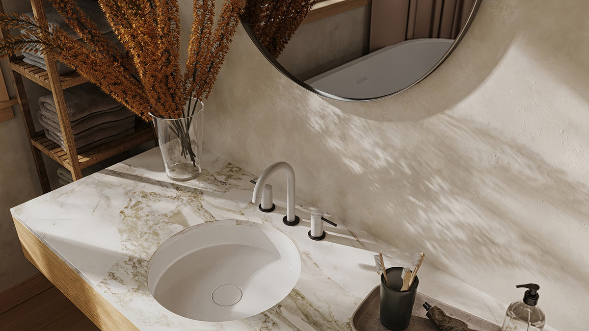 Aquabrass Xpress Umix Widespread Lavatory Faucet 62316 detail