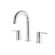 Aquabrass Xpress Umix Widespread Lavatory Faucet 62316 in Polished Chrome