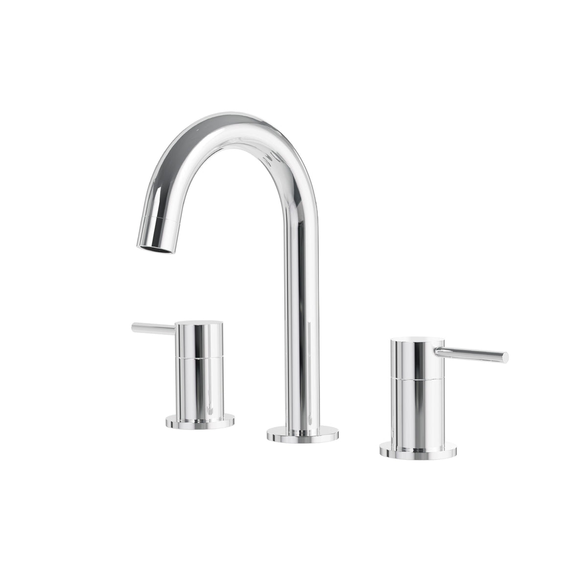Aquabrass Xpress Umix Widespread Lavatory Faucet 62316 in Polished Chrome
