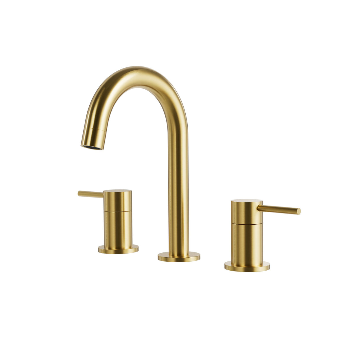 Aquabrass Xpress Umix Widespread Lavatory Faucet 62316 in Sunset PVD