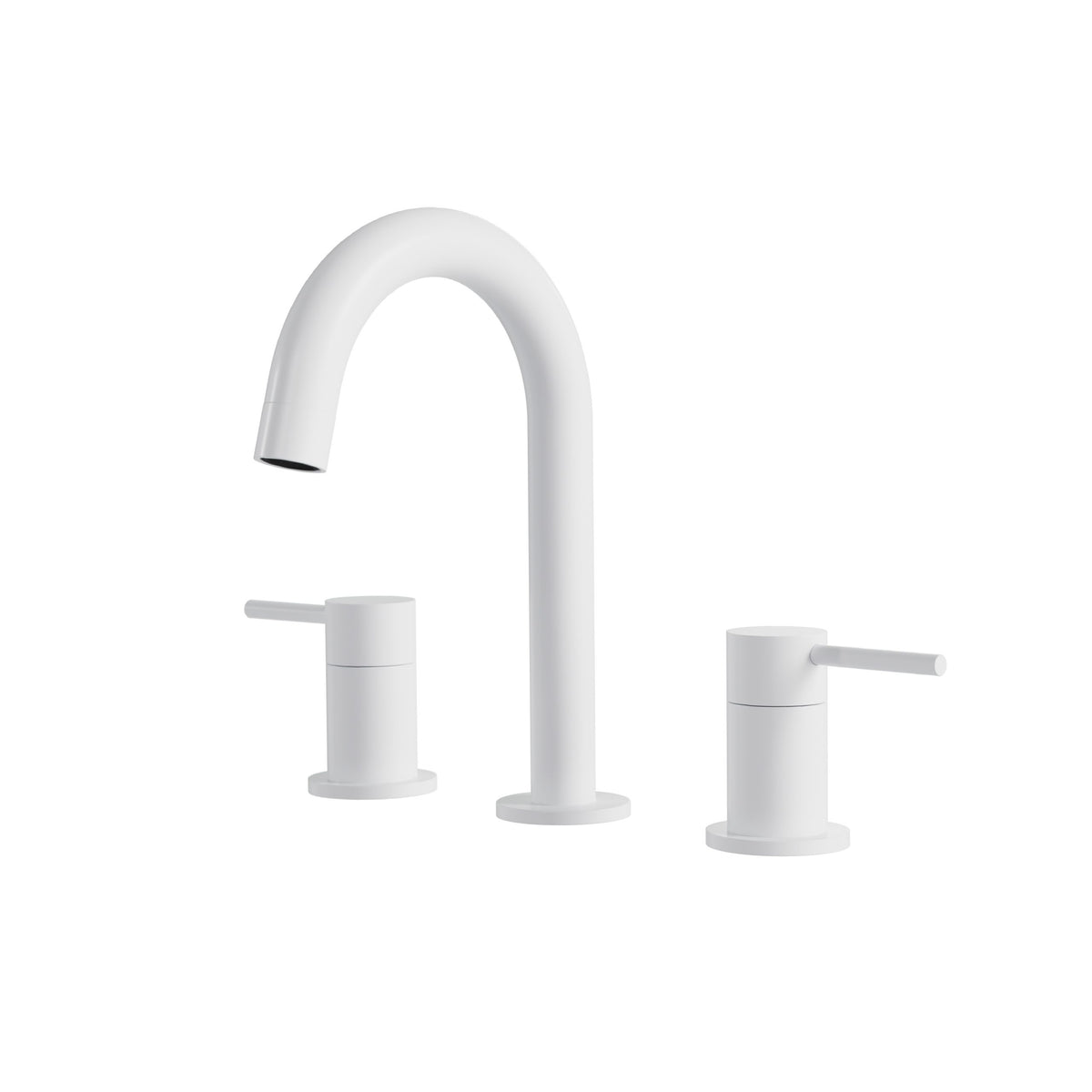 Aquabrass Xpress Umix Widespread Lavatory Faucet 62316 in White