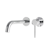 Aquabrass Xpress Umix 2-piece Wallmount Lavatory Faucet 62329 in Polished Chrome